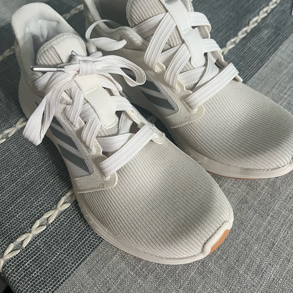 Women's White Adidas Running Shoes